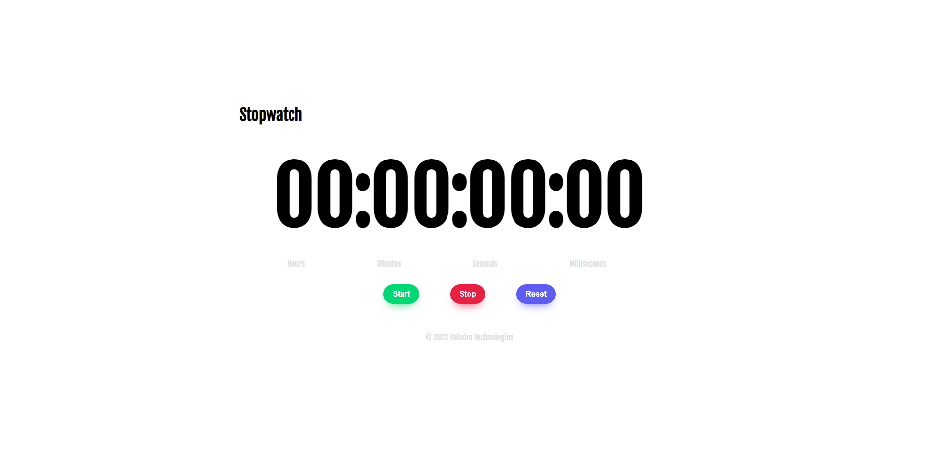 Stoppwatchpro - Steigern Sie Ihre Produktivität mit unserer Stoppwatch -Website Medien 1