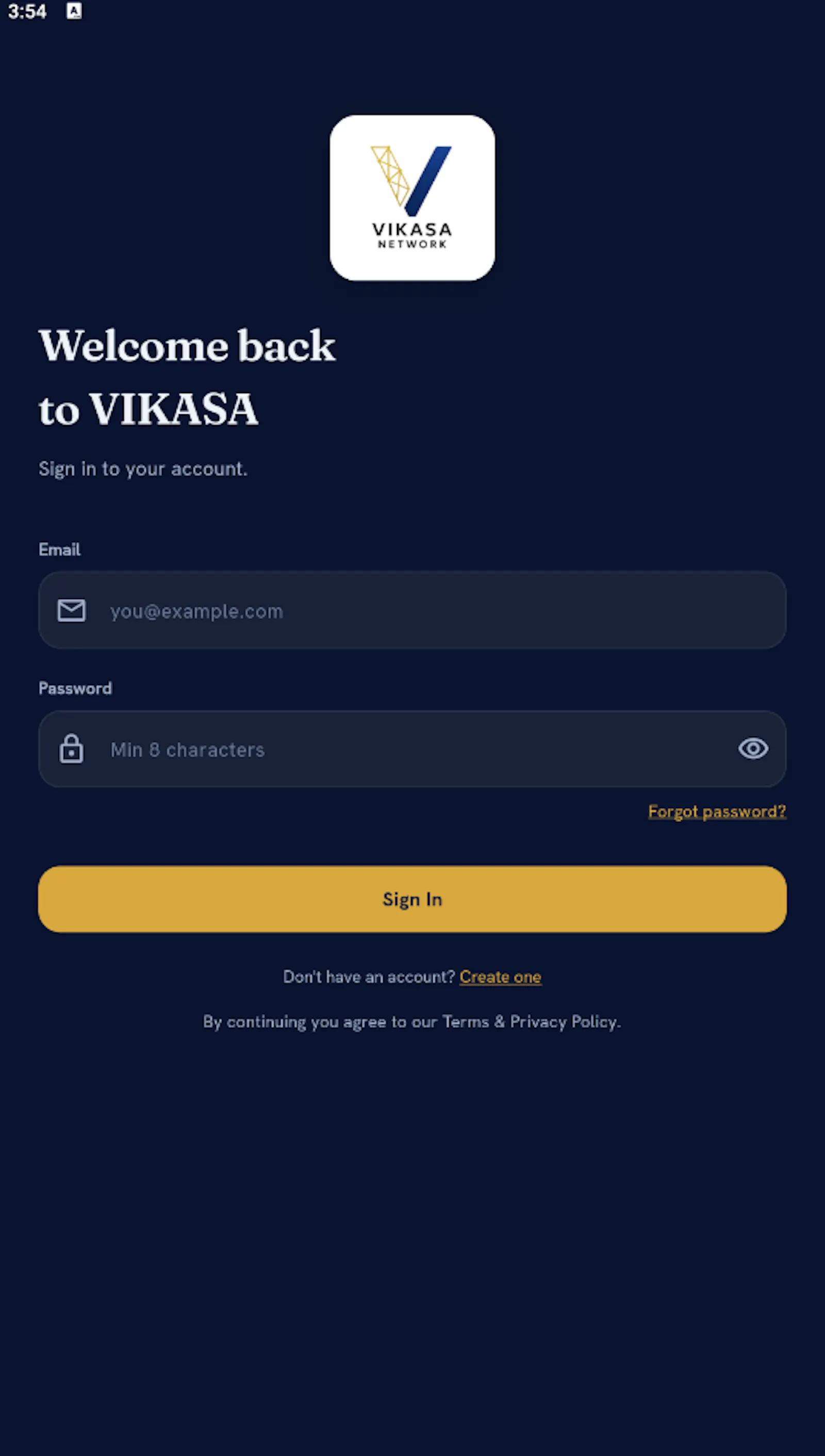 VIKASA Network screenshot 1