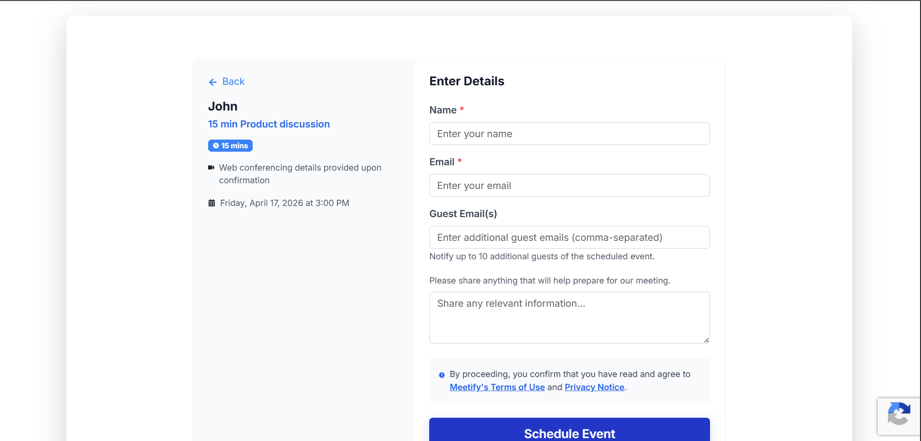 Meetify gallery image