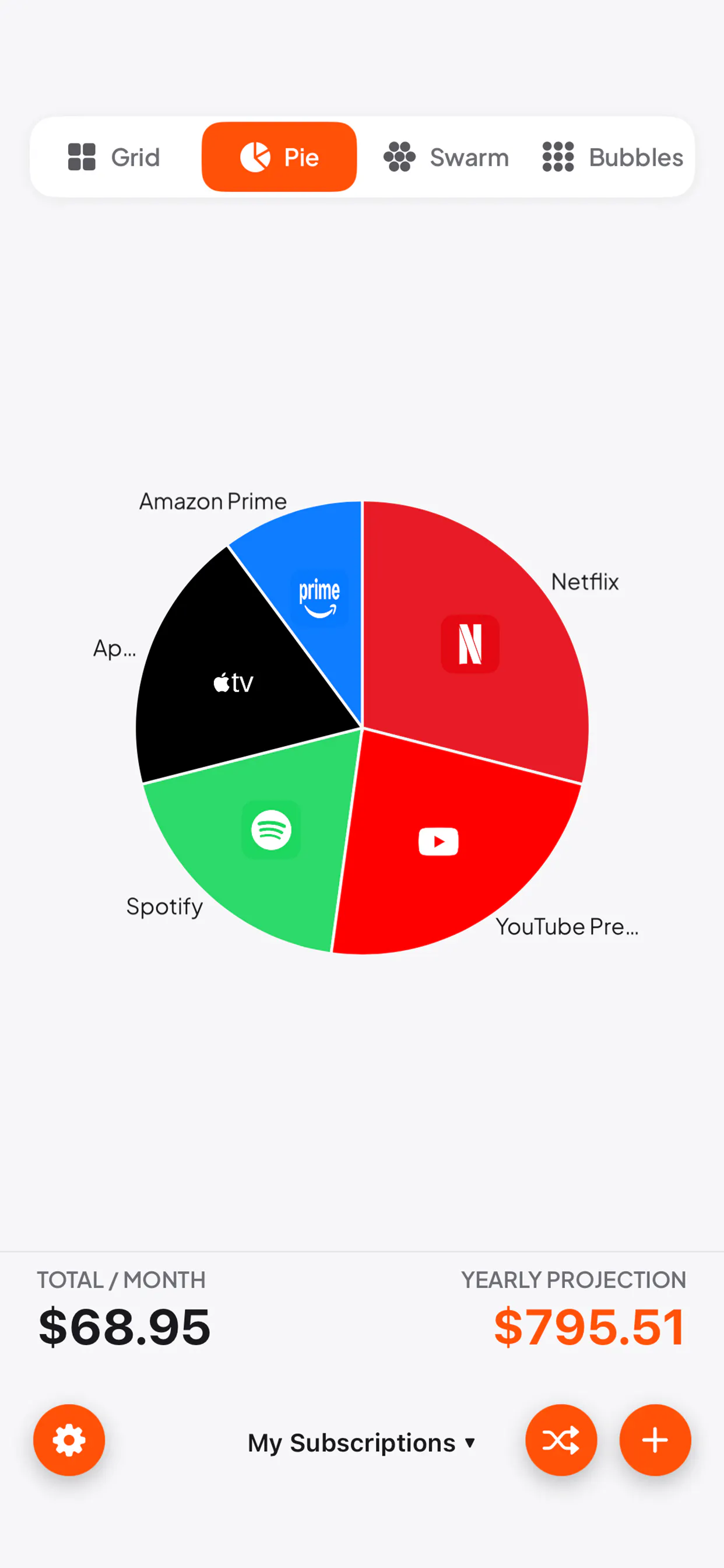Simple Subscription Tracker gallery image