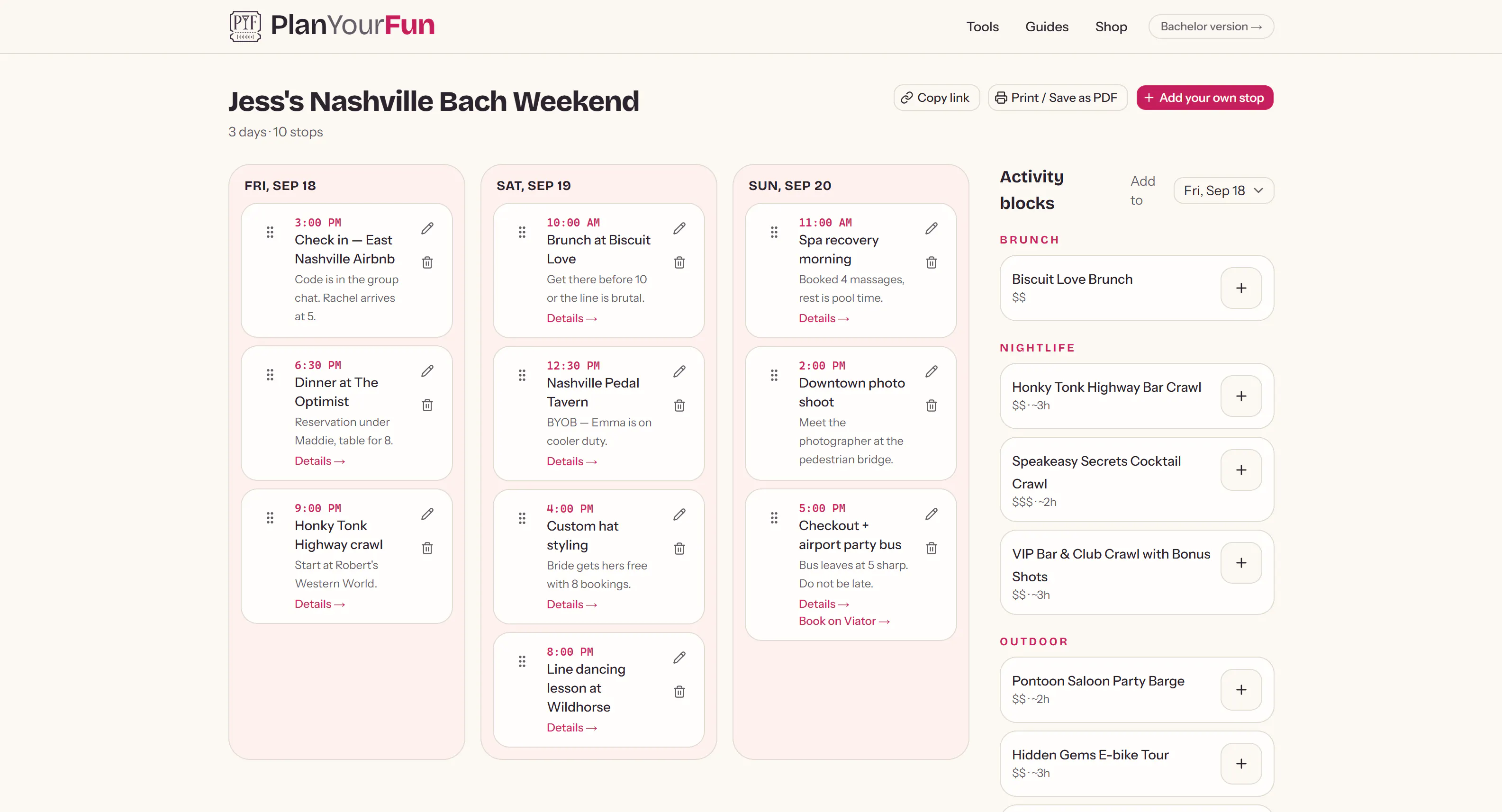 PlanYourFun gallery image
