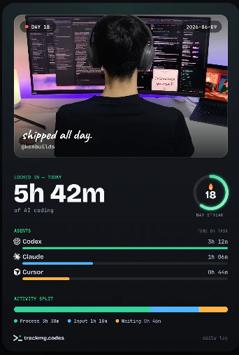 trackmy.codes screenshot 4