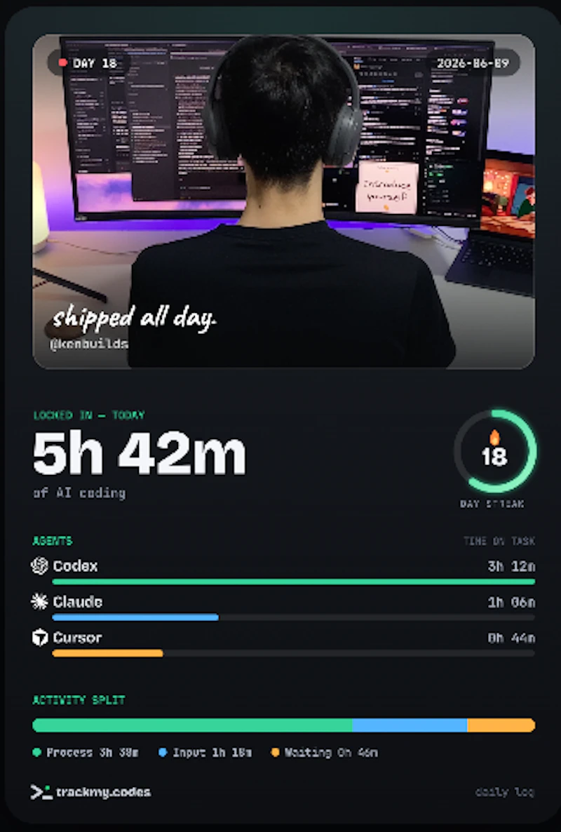 trackmy.codes screenshot 5