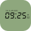 Minimalist Retro Clock iOS app