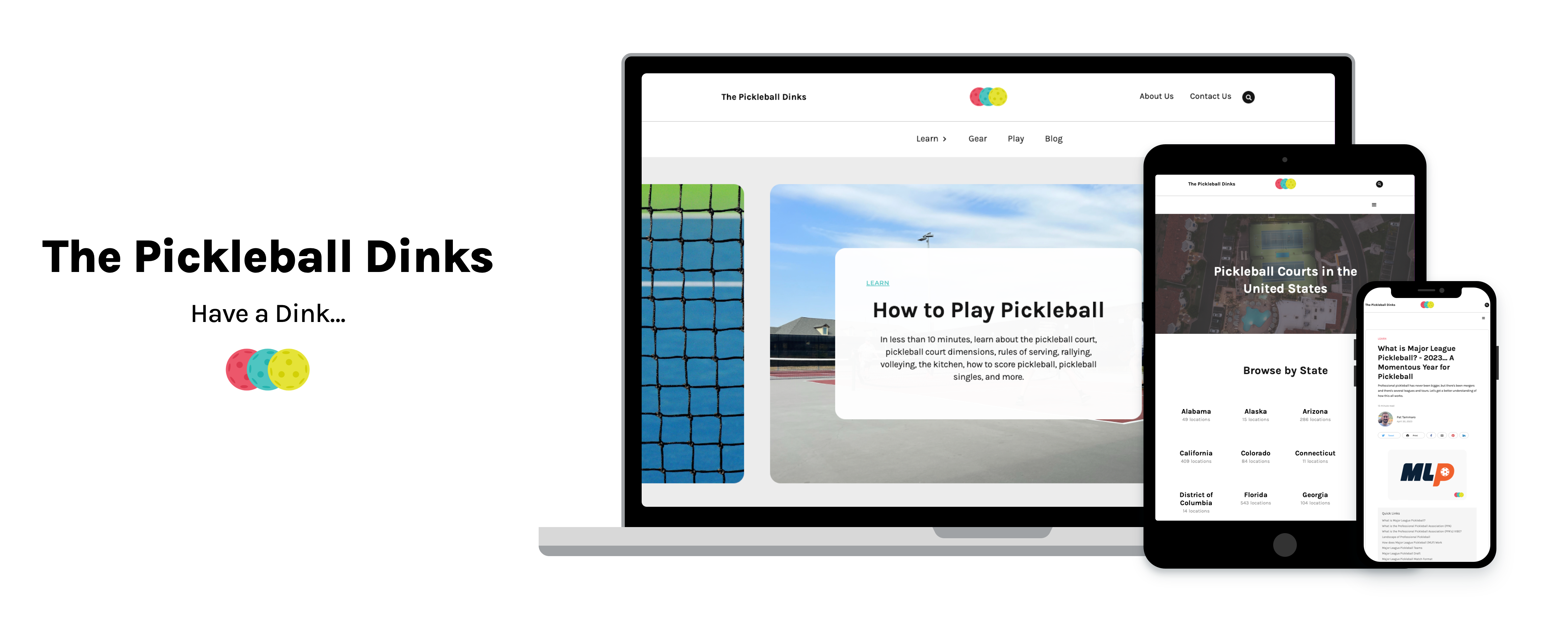Media The Pickleball Dinks - Ketahui di mana untuk bermain pickleball, cari gear terbaik & banyak lagi 1