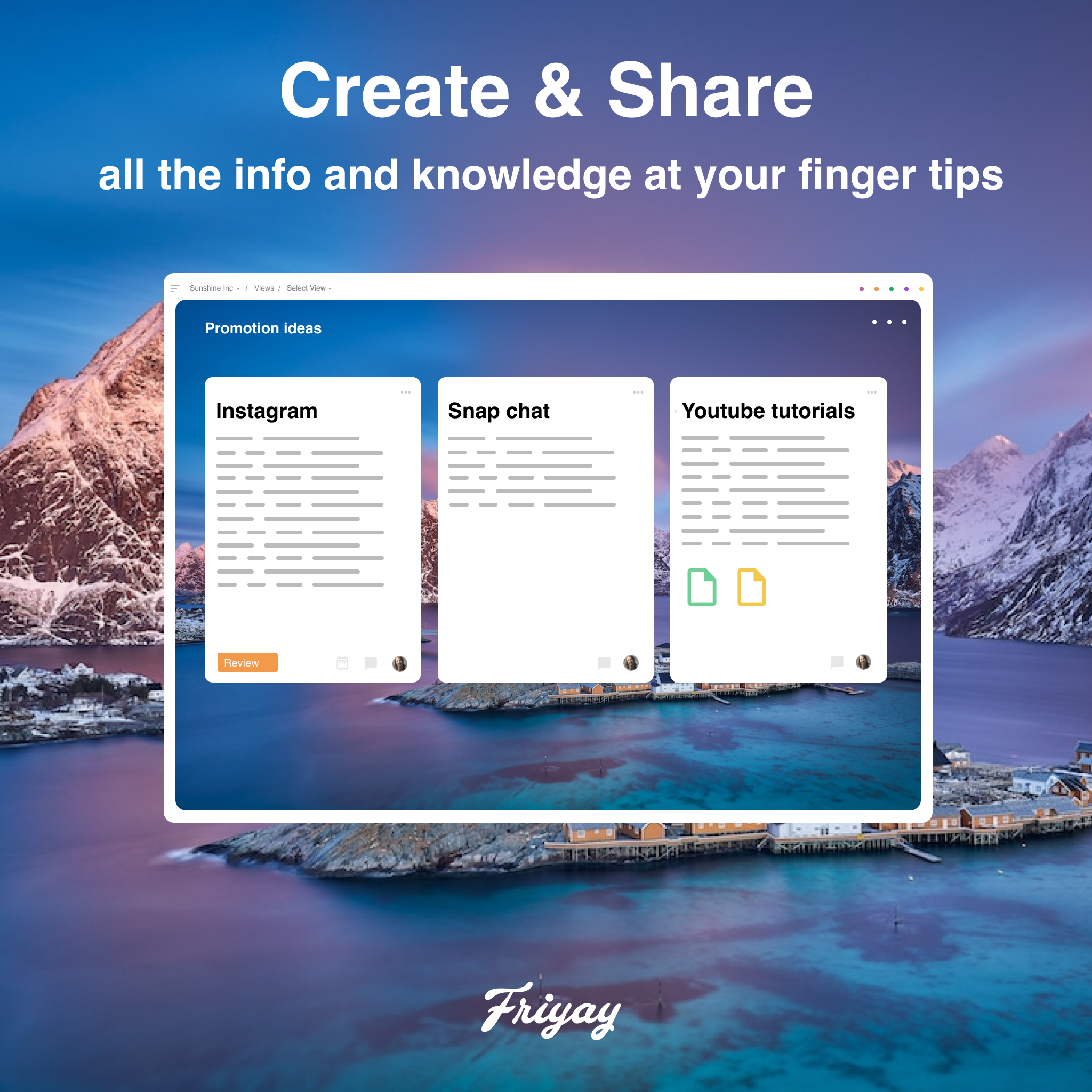 Friyay.io gallery image