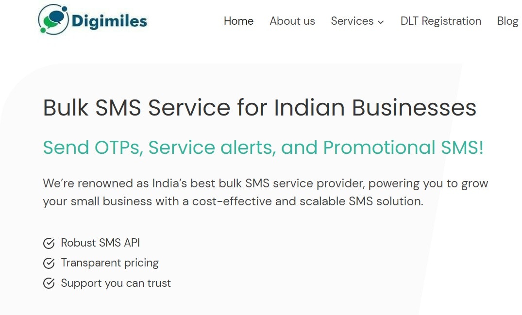 โซลูชัน SMS สำหรับธุรกิจขนาดเล็ก - บริการส่งข้อความ A2P สำหรับธุรกิจขนาดเล็ก media 1