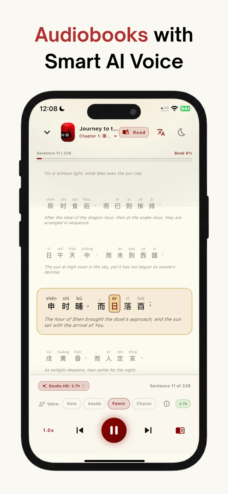 SinoSpark: Learn Chinese AI screenshot 5