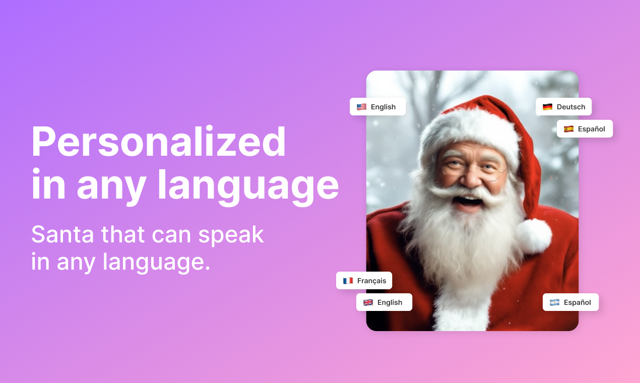 Santa Videos - Screenshot 2 showing product features and functionality