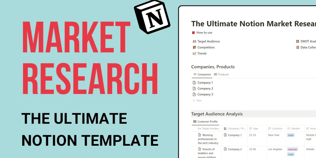 Notion Market Research Template: Your Ultimate Market Research Toolkit ...