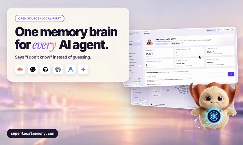 SuperLocalMemory screenshot 2