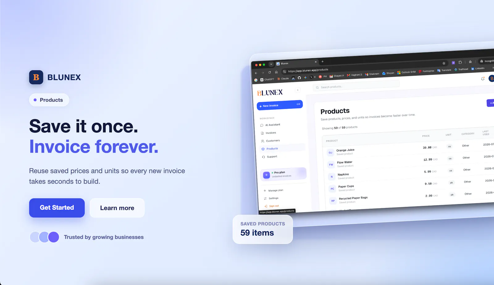 Blunex screenshot 4