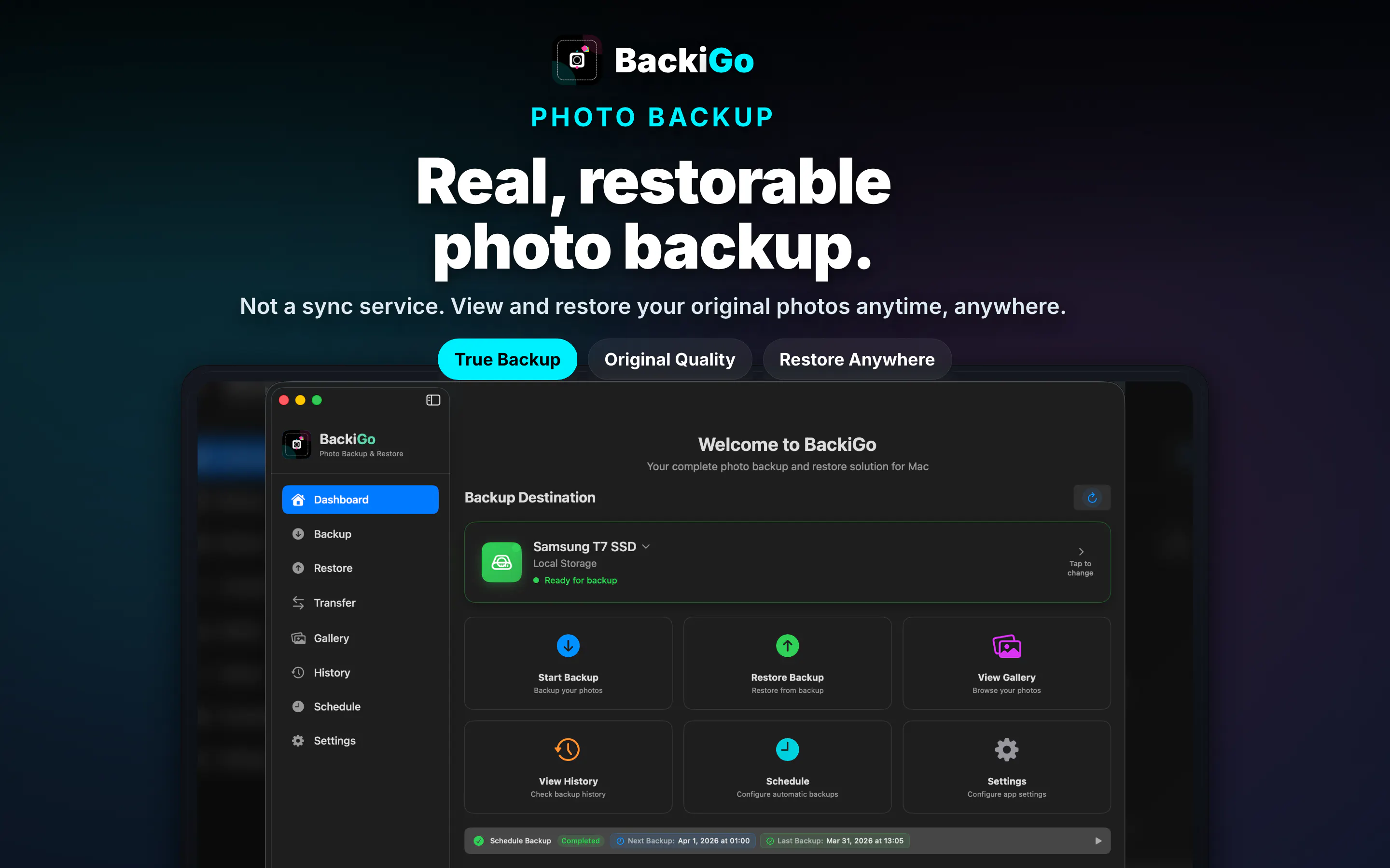 BackiGo screenshot 1