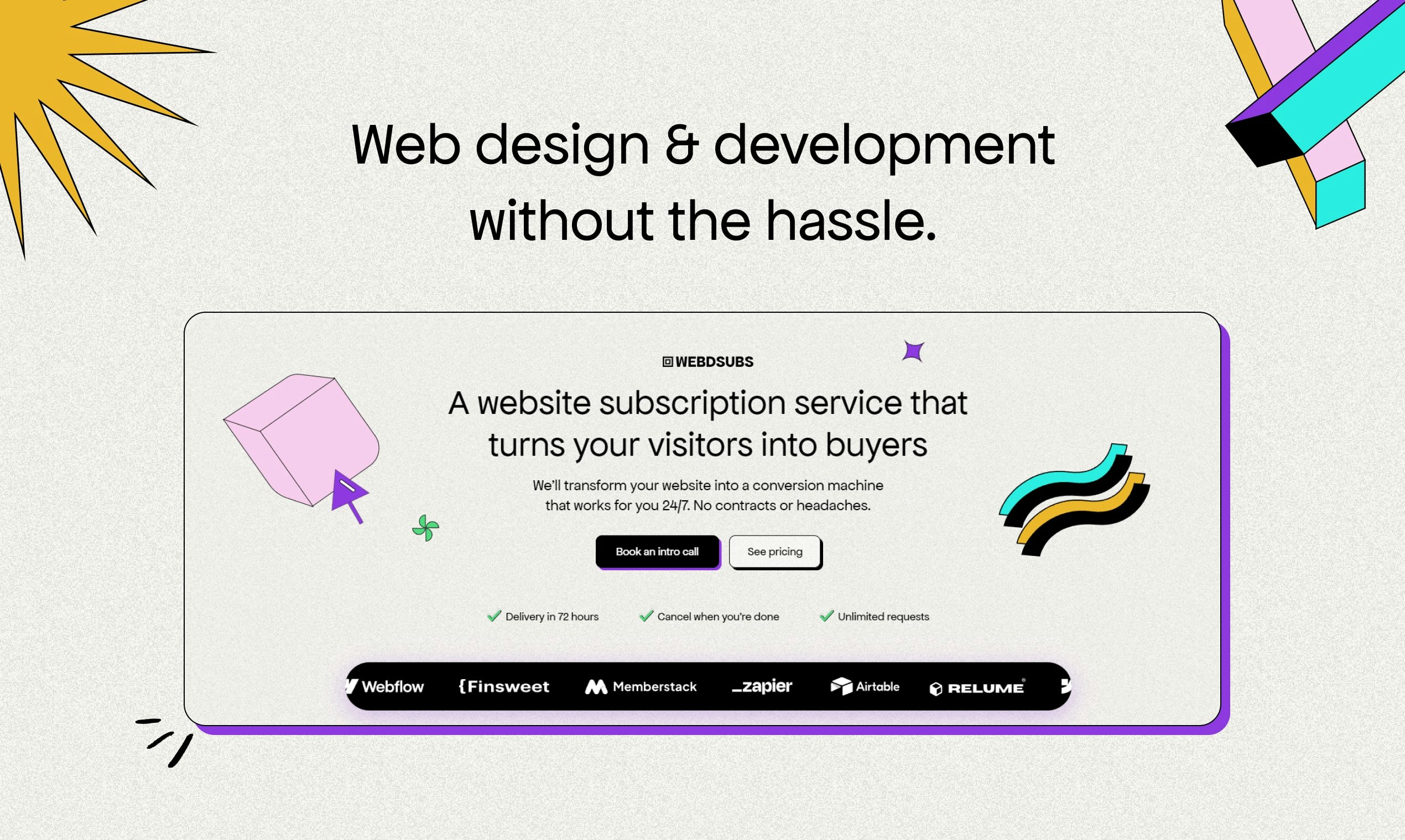 WebdSubs - Servicio de suscripción de diseño y desarrollo web media 1