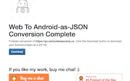 Web To Android-as-JSON Converter media 2