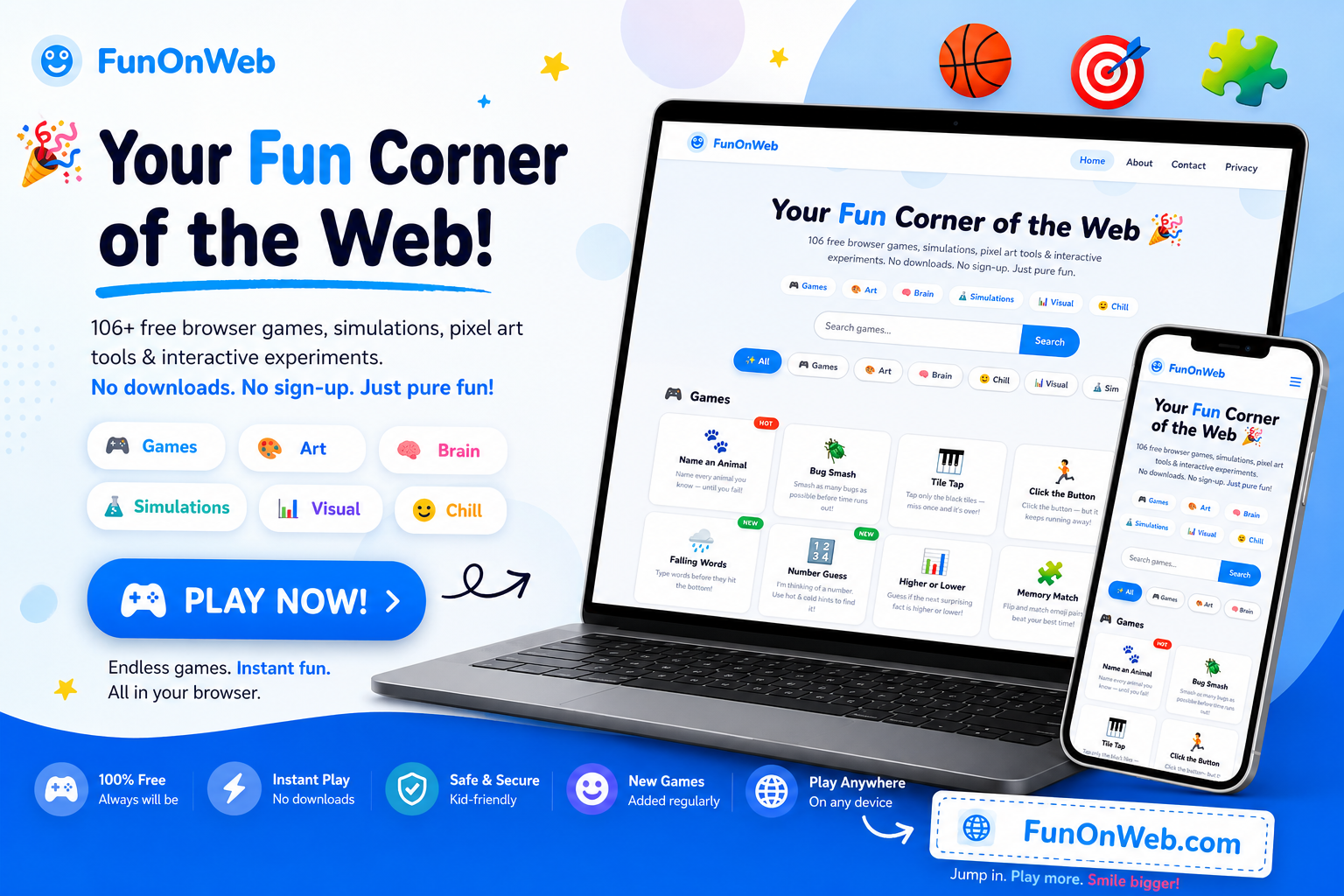 FunOnWeb — Free Browser Games gallery image