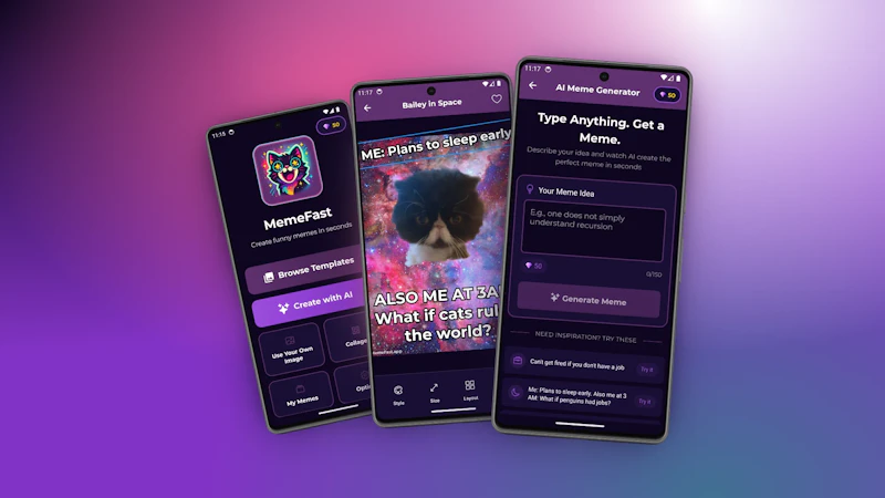 MemeFast: AI Meme Generator & Meme Maker screenshot 3