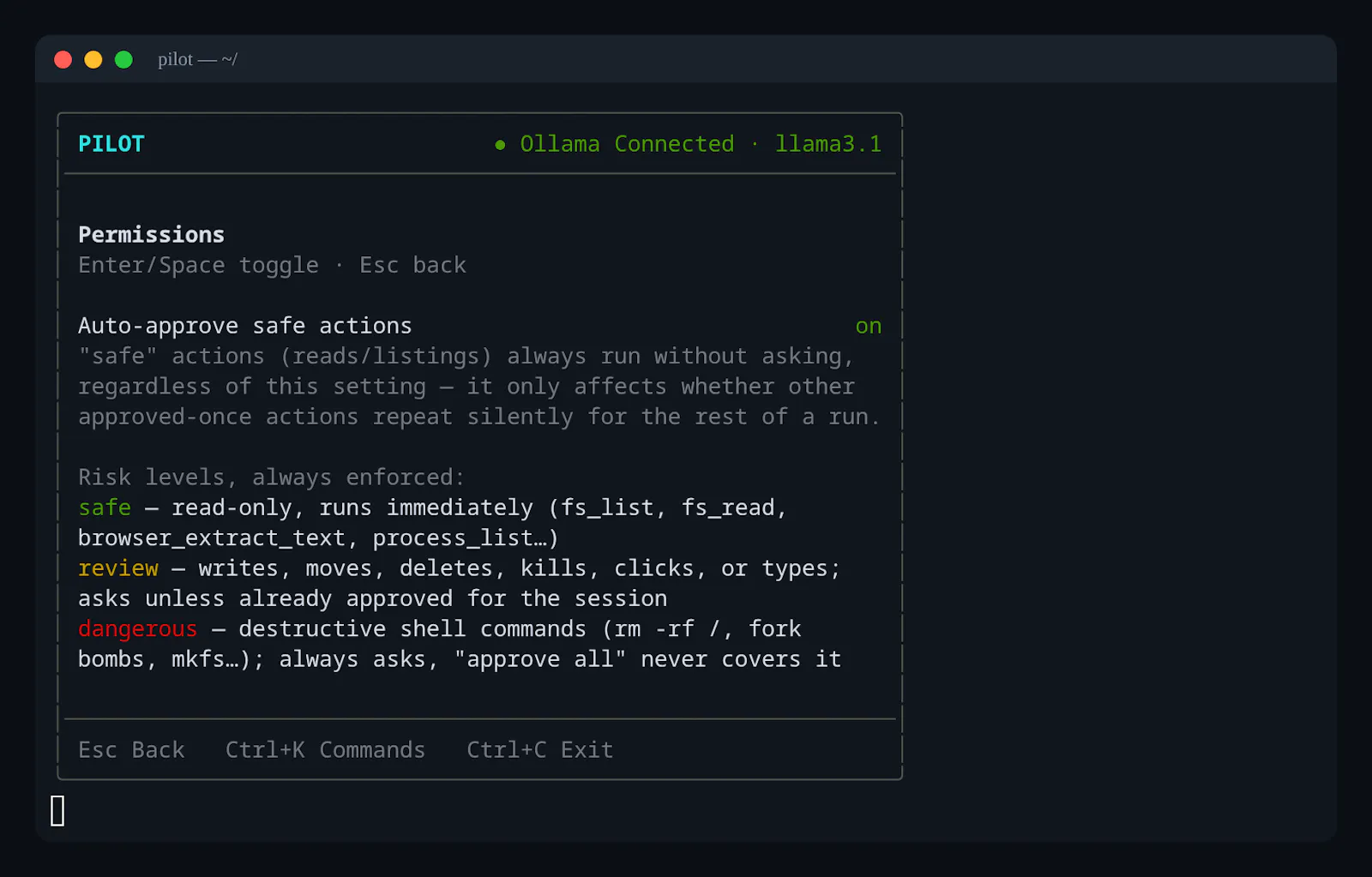 Pilot  screenshot 5