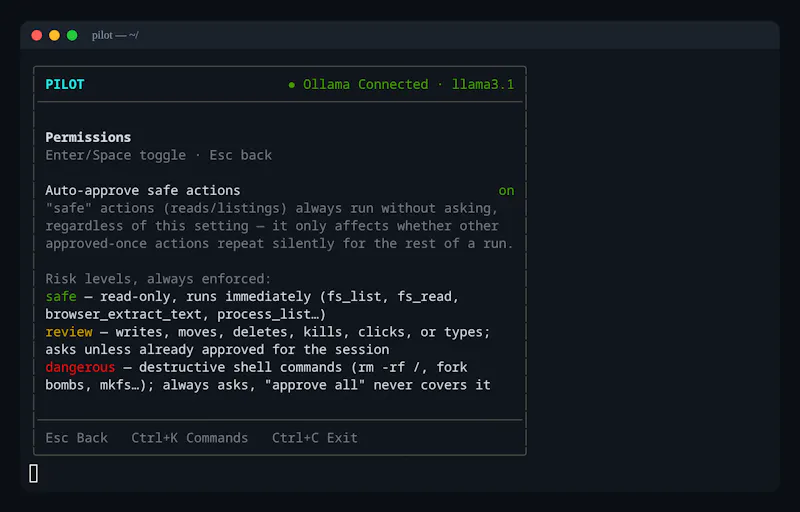 Pilot  screenshot 5