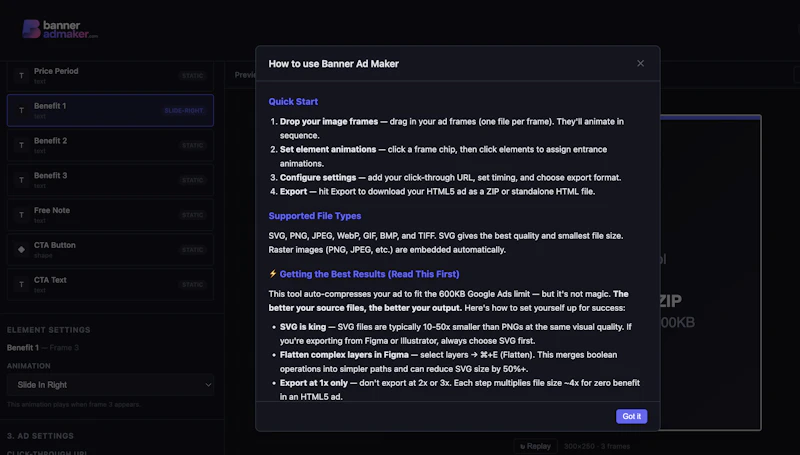 Banner Ad Maker screenshot 2