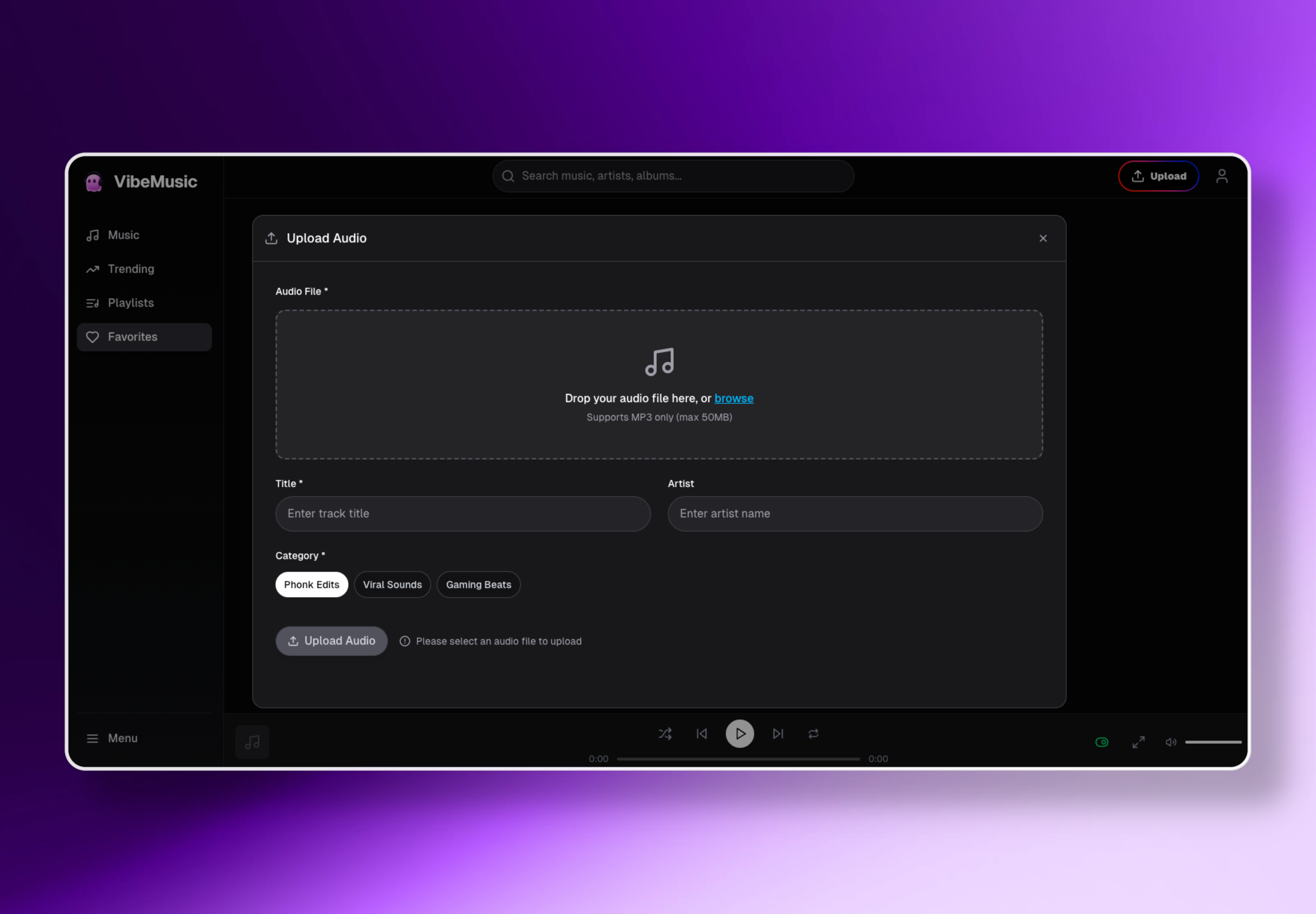 Vibemusic - リールがバイラルになるオーディオメディア5