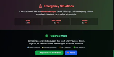 Helplines.World gallery image