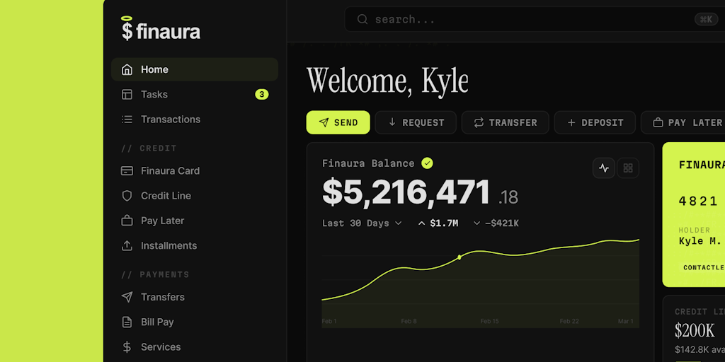 Finaura - Premium UI Kit logo