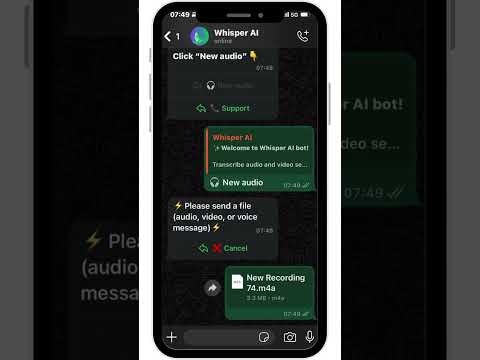 Whisper Whatsapp AI Bot gallery image