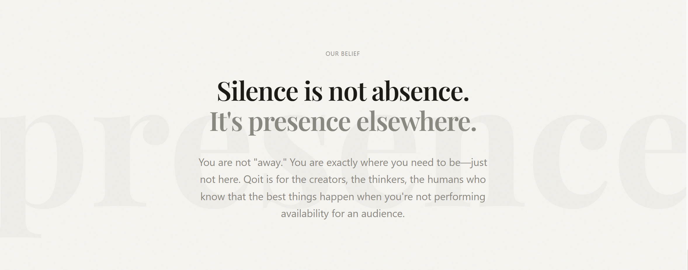 Qoit - Screenshot 3 showing product features and functionality