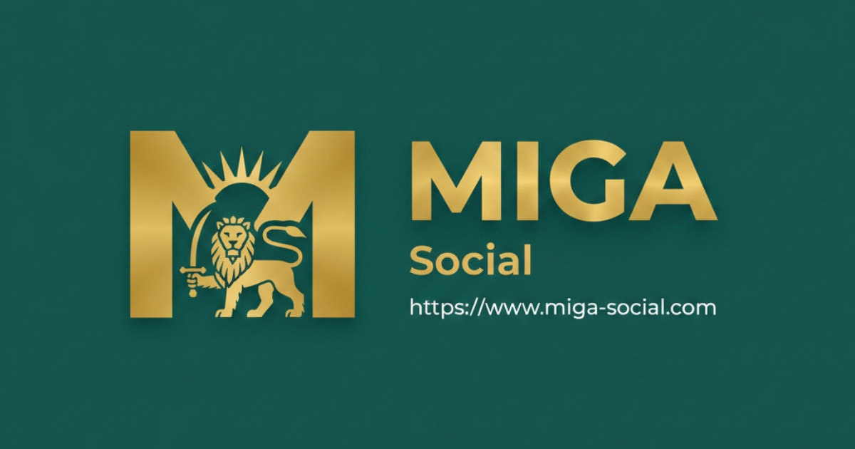 MIGA Social - Main product screenshot demonstrating key features and user interface