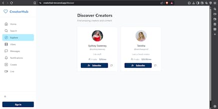 CreatorHub gallery image