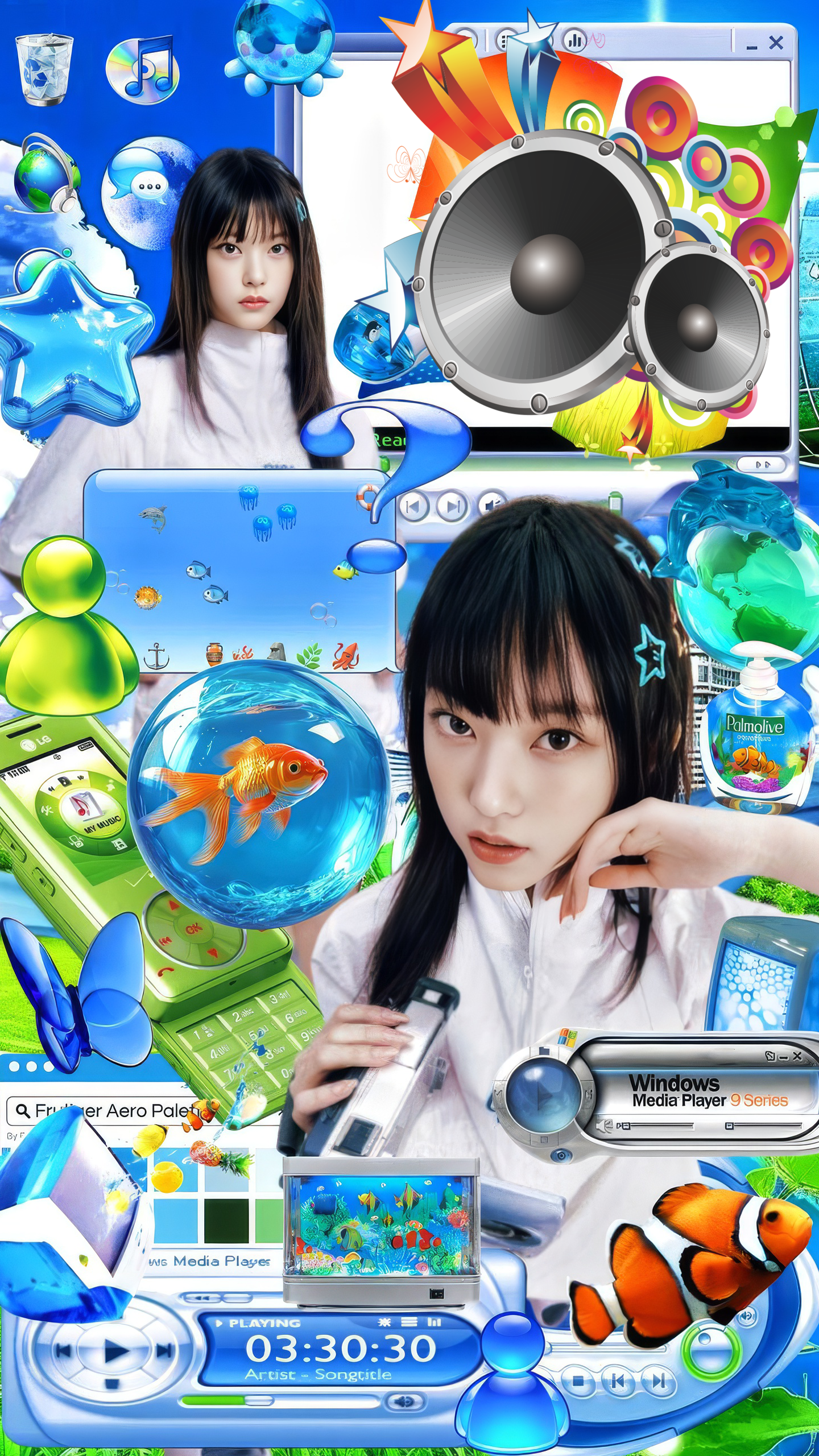 Aerogram: Frutiger Aero Editor - Main product screenshot demonstrating key features and user interface