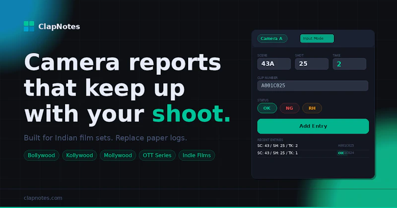 ClapNotes screenshot 1