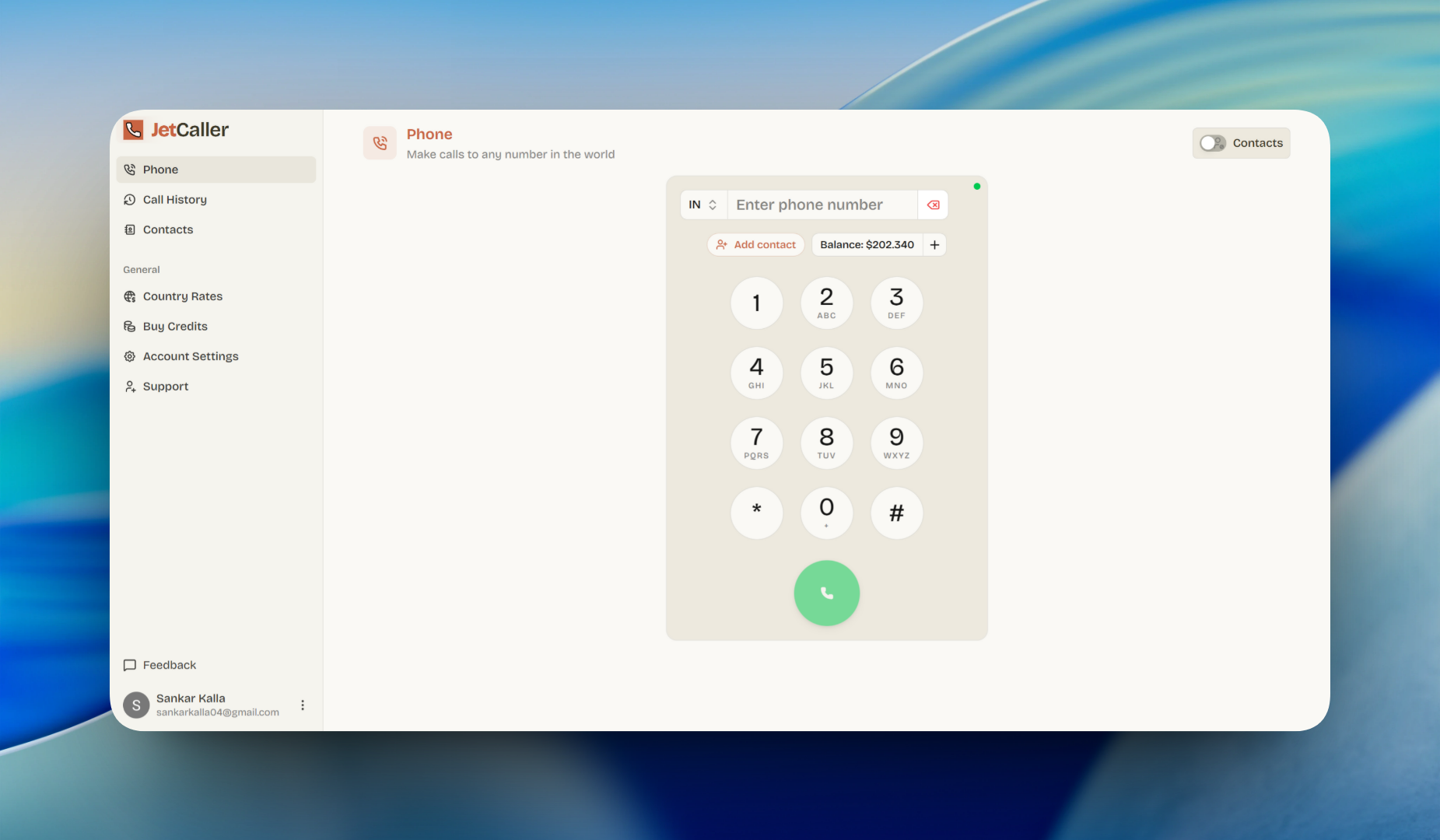 JetCaller - Screenshot 3 showing product features and functionality
