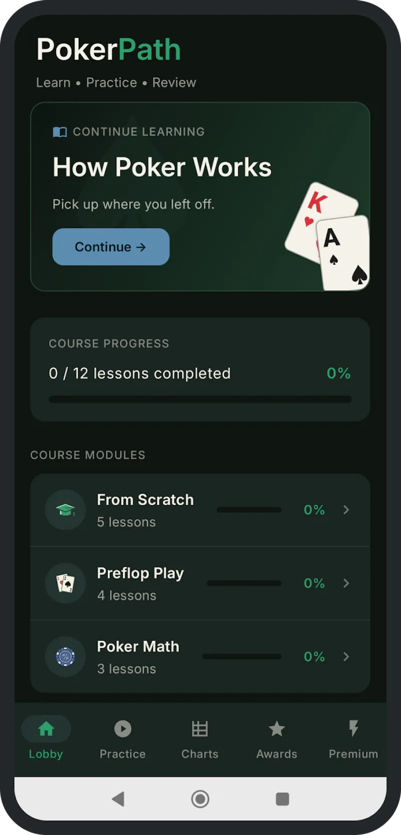 PokerPath screenshot 1
