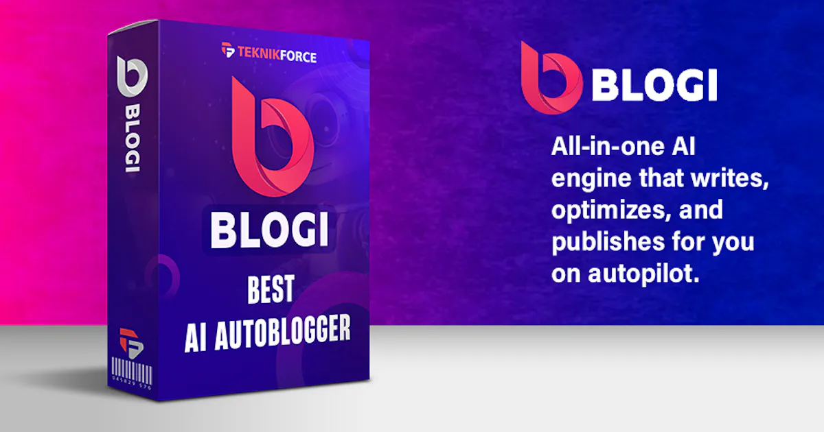 Blogi AI blog writer