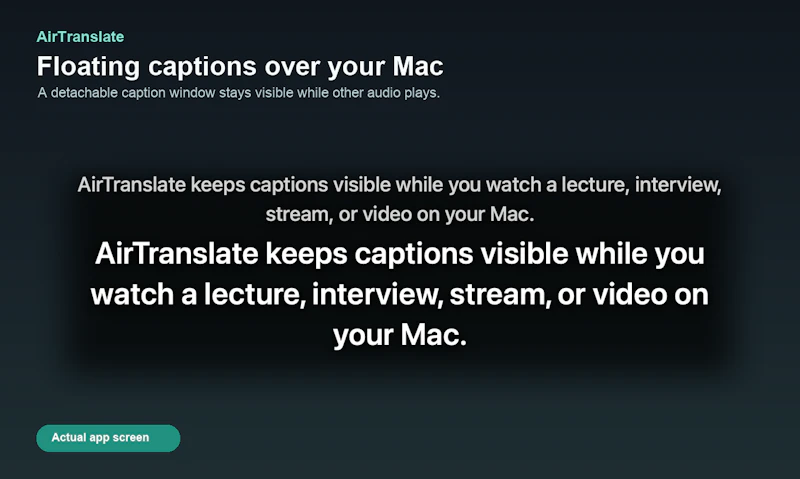 AirTranslate screenshot 3