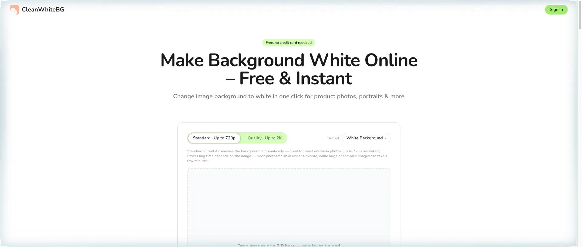 CleanWhiteBG gallery image