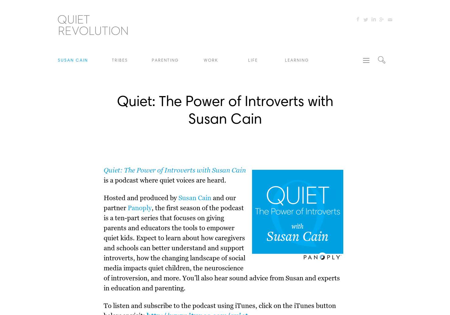Quiet with Susan Cain - Ep 3 gallery image