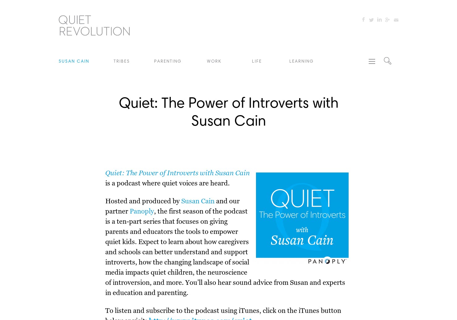 Quiet with Susan Cain - Ep 3 media 1