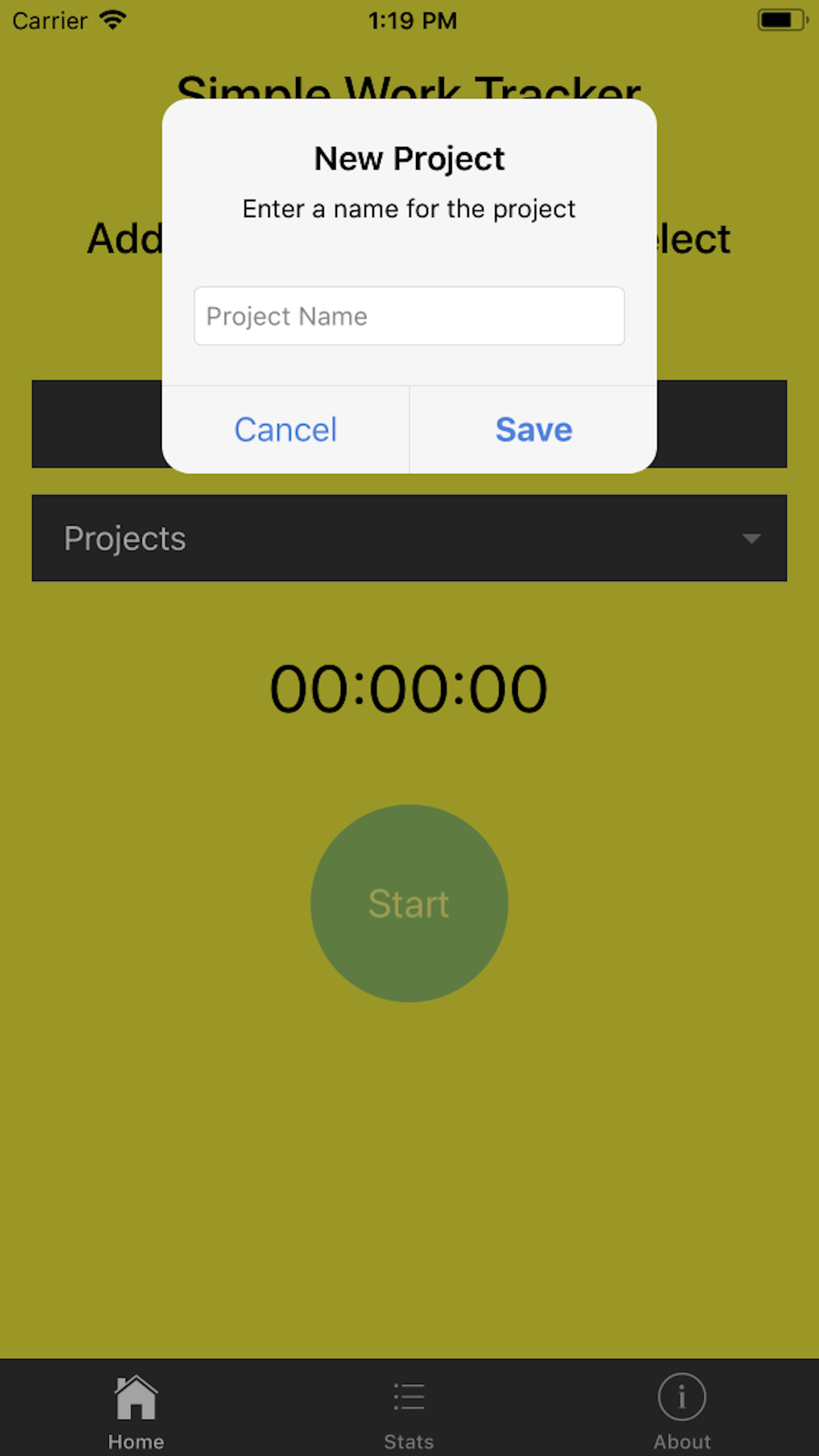 Simple Work Tracker gallery image