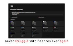 Notion Finances Manager media 1