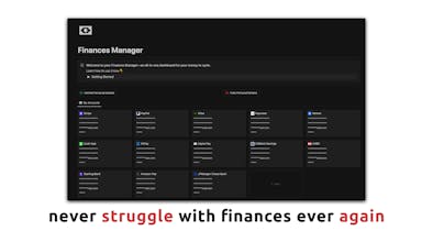 Notion Finances Manager gallery image