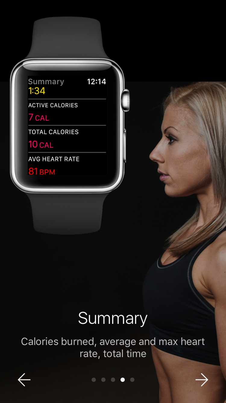 interval training iwatch