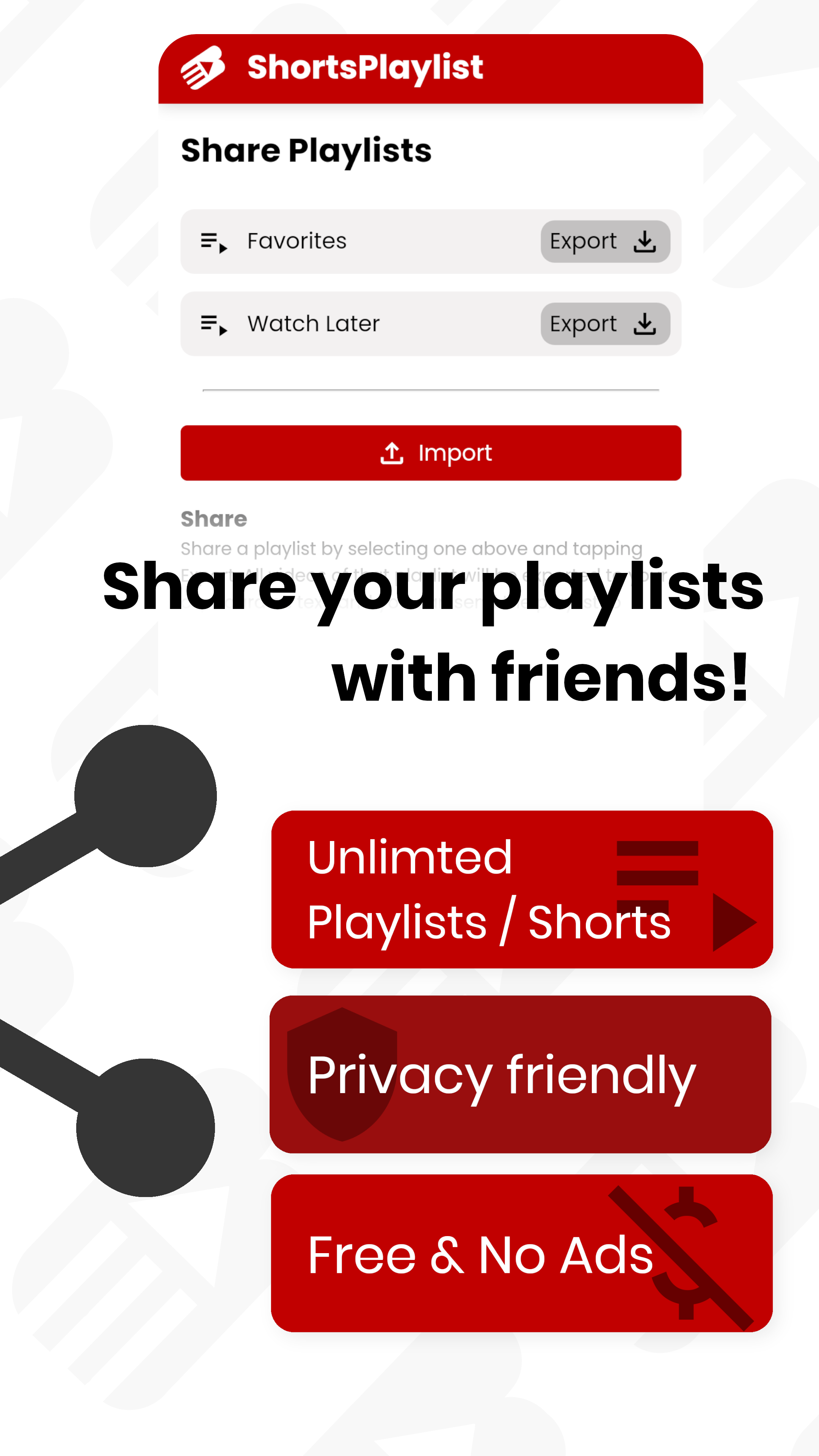ShortSPlayList - Wiedergabelisten für YouTube -Shorts Medien 4