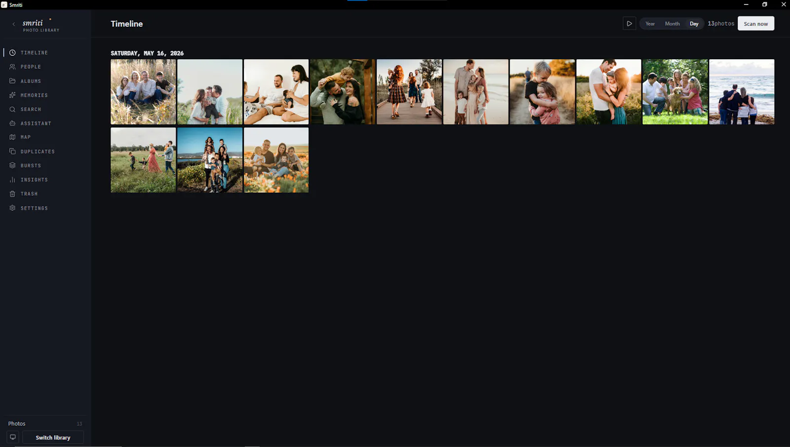 Smriti — photos without a server screenshot 3
