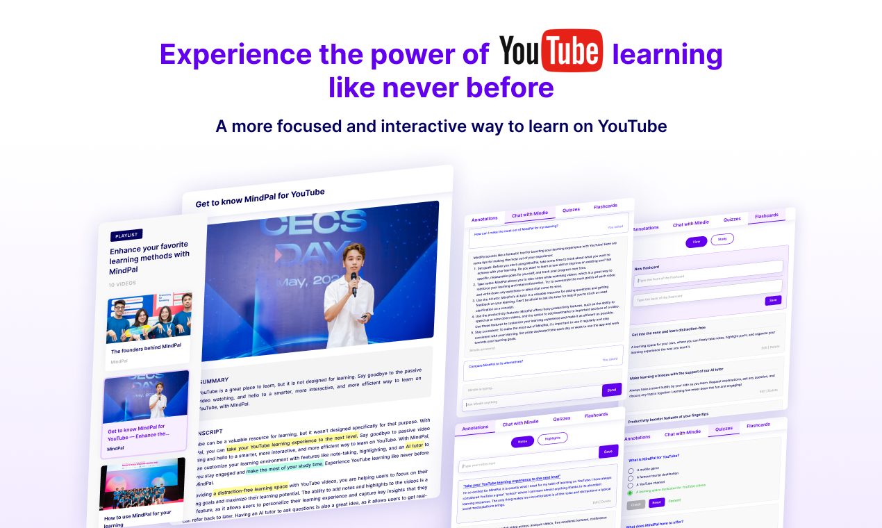 MindPal for YouTube media 1