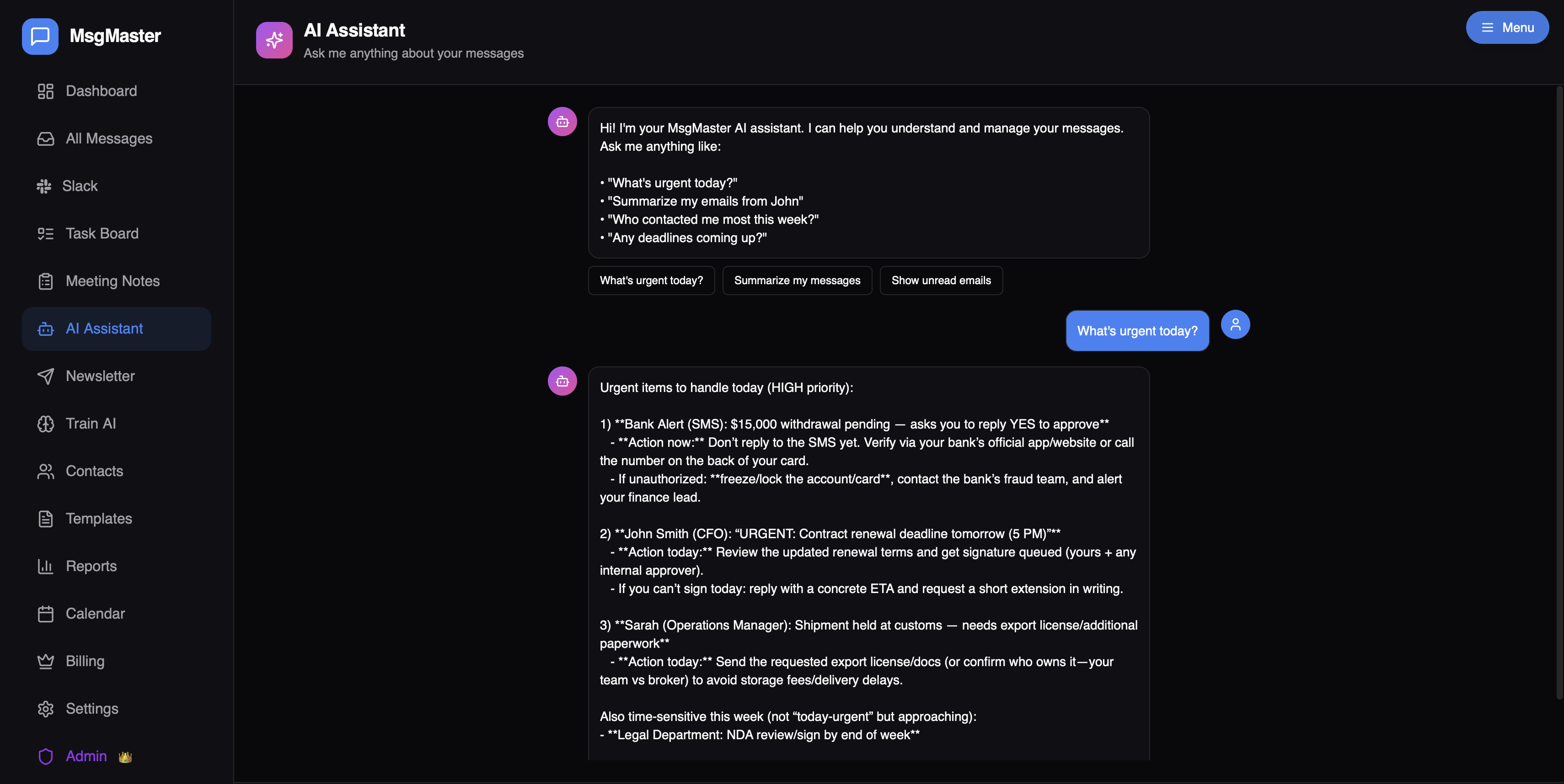MsgMaster gallery image