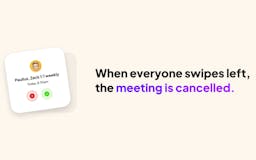 Tinder for canceling meetings media 2