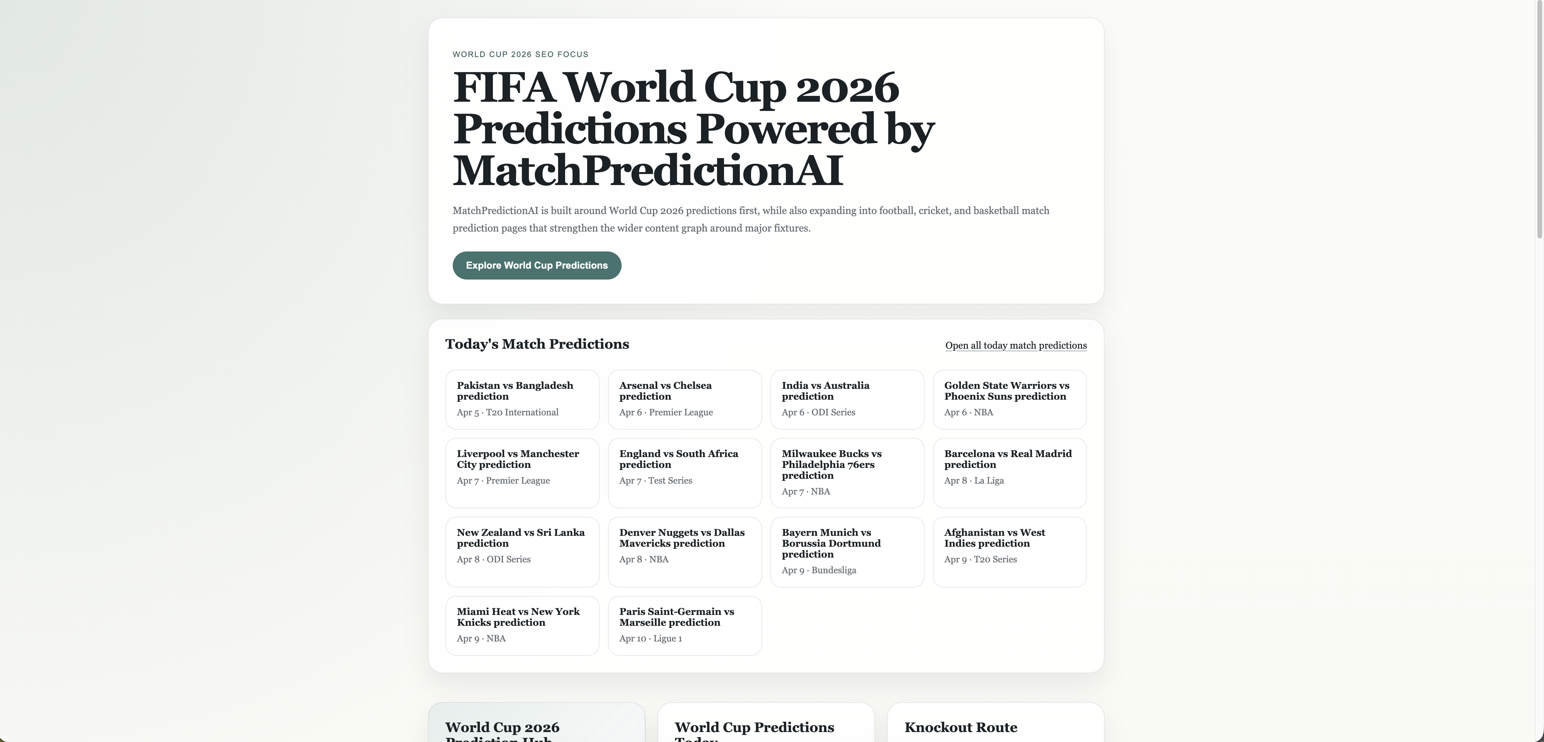 MatchPredictionAI gallery image